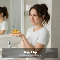Fruit Design Grip Hair Grip Korean Design Fruit Design Hair Grip Ponytail Holder Hair Grip Summer Atmosphere Cute for Women
