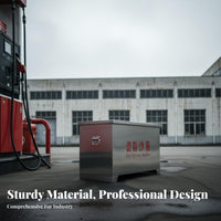 Industrial Grade Fire Fighting Sandbox Anti-Rust Flood Control Sand Container Reinforced and Thickened Stainless Steel Fire Box Long Service Life for Factory Owners, Building Managers, Gas Stations Plants, Warehouses, High-Elevate Buildings