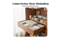 Underwear Sock Storage Box Unrefined Elegance Look Compartment Storage Box Space-Saving Clothes Divider for Families, Adults, Wardrobe, Bedroom