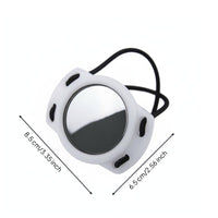 Diver's Self-Check Mirror Compact  Portable Retractable Scuba 360-Degree mirror° Rotation for Technical Divers
