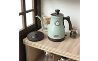 1/12 Dollhouse Kettle Realistic Detail Miniature Gooseneck Kettle Hot Water Boiler for Diorama Scenes