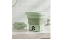 Foldable Washing Machine Small Mini Washing Machine Portable Washer Water-Resistant for Travelers, Travel, Dorm Rooms