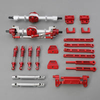 1/12 Scale Metal Chassis Parts Wear-Resistant Metal RC Car Upgrade Kit Easy Installation Hobby Vehicle Accessories