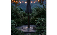 Deck Umbrella Mount Metal Patio Umbrella Base Hardware Adjustable Long-Lasting for Homeowners, Poolside