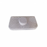 Anti-Collapse Design Beauty Bed Headrest Cushion Ergonomic Spa Bed Face Hole Pillow High-Density Foam for Estheticians, Physiotherapists