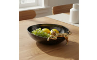 fruit Bowl Handcrafted Decorative Fruit Bowl Versatile Use Home Decor for Dining Tables