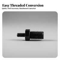 small Design 5mm to 10-millimeter Grinder Conversion Rod Portable 5mm to 10-millimeter Conversion Rod Multi-Functional Use Power Tool Adapter adaptable for DIY aficionados, homeowners, Professionals, Home renovation, Workshop, Metalworking, Polishing