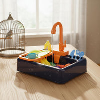 Multi-Use Design Parrot Bathing Box Easy to Clean Automatic Bird Bath Large Capacity Parrot Bathtub Running Water for Parrots