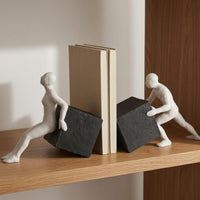 Abstract Human Bookends Decorative Home Decor for Office Desk