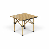 Easy Setup Camping Table Chairs Set Lightweight Folding Camp Table Sturdy for Market Stall