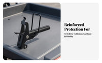 Mounting Holes UTV Tailgate Latch Bracketed Metal Tailgate Latch Assembly Iron Vehicle Part Cylindrical
