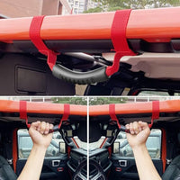 Non-Slip Roll Bar Grab Handle Ergonomic Car Grab Handle Safety Textured for off-Roaders