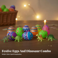 Dinosaur Egg Toy Dinosaur Discovery Egg Assorted Dinosaurs Holiday Novelty for Kids, Goodie Bags, Birthday Parties, Classroom Rewards