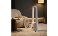 Bladeless Column Fan LED Display Bladeless Cooling Fan Home Appliance Timer Natural Wind for Indoor
