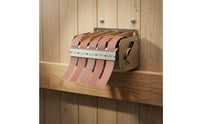 Stainless Steel Sanding Sheet Roll Holder Retractable 5-Slot Grit Sanding Belt Organizer Multi-Grit for Metalworkers