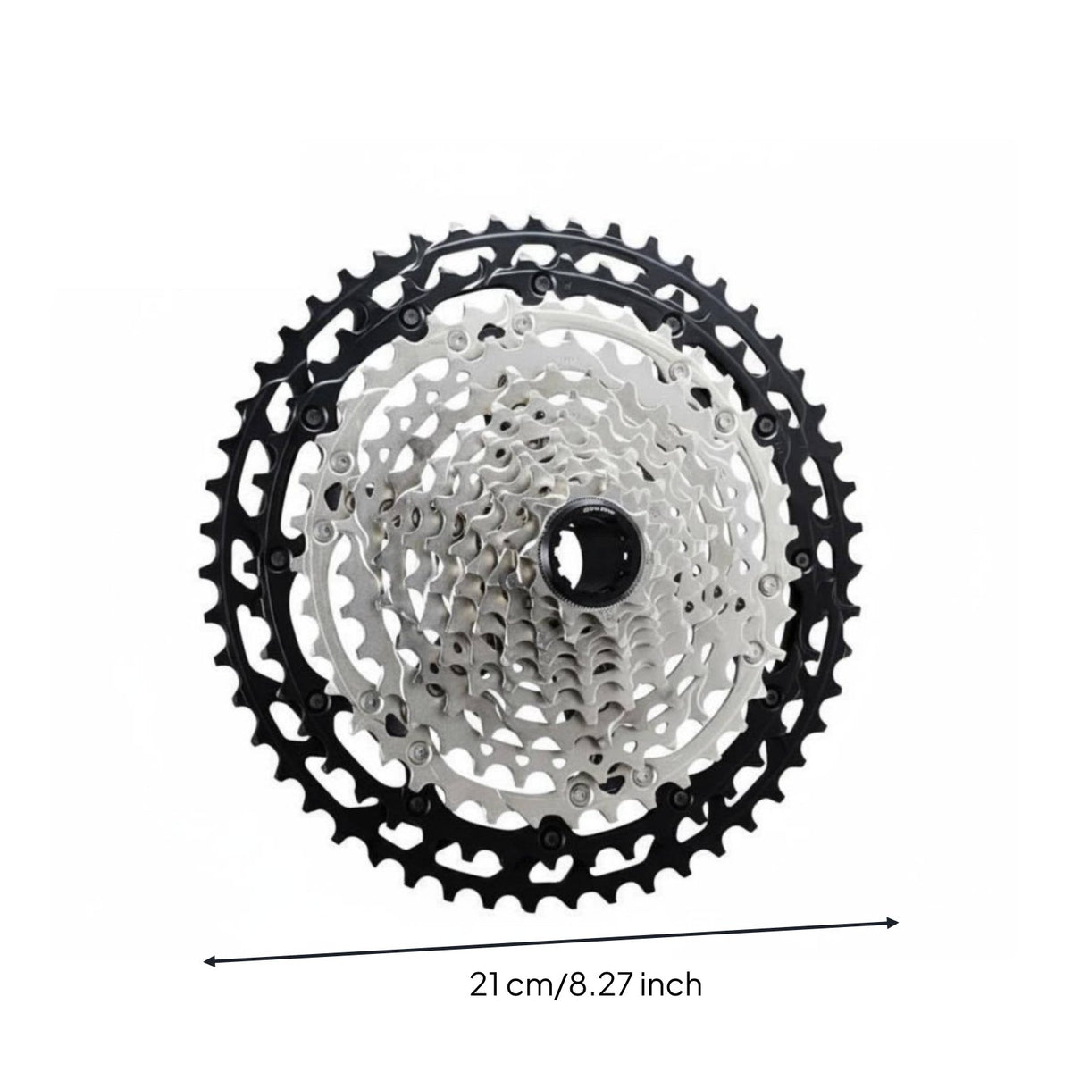 Seamless Shifting 12-Speed Cassette Wear Resistant 11-Speed Cassette Alloy Steel for Cycling