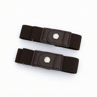 Adjustable Elastic Waist Adjuster Straps Comfortable Pants Adjuster with Snap Tab Flexible Elastic Waistband Reusable for Everyday Wear
