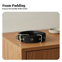 Padded Dog Sturdy Padded Nylon Pet Accessories-Resistant Dog Neck Strap for Daily Walks, Outdoor Activities, Training Periods