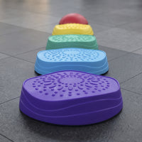 Wavy Balance Stepping Stones for Kids Sensory Training Toy