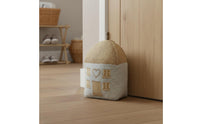 Cloth Cottage Doorstop Versatile Style Textile Door Stopper Anti-Pinch Decorative Cottage Door Stopper for Bedroom, Office
