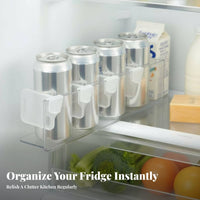 Space Saving Fridge side door container Easy Organization Refrigerator Door container safe for food contact Kitchen Organizer Clear View for home chefss, Homeowners, Students, complimentaryzer, Pantry