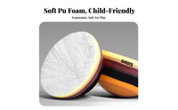 Mini Foam Globe Sphere Soft Globe Ball Compressible for Fidgeters, Kids, Desk Play, Classroom