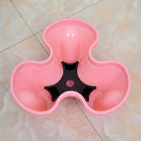 Strawberry Planter with Wheels, 6 Tiered Planter for Space Saving, Vegetable Planter and Outdoor Planters for Balcony Flower Bedding