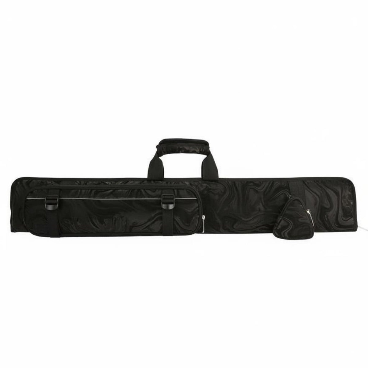 Billiard Cue Bag Scratch Protection Pool Equipment Bag Zippered for Tournament