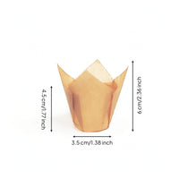 200 Pieces Fluted Cupcake Liners Small Fluted Cupcake Liner Oven Paper and Cake Liner for Home Cooks, Cupcakes, Muffins