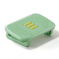 Foot Stool with Textured Platform Foldable Folding Foot Stool Plastic Footrest Non-Slip Footstool Collapsible for Office Workers