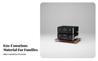 Shock Absorbing Audio Equipment Cabinet Accessible Storage Design Audio Equipment Shelf Sturdy Structure Desktop High-Fidelity Rack Heavy Duty for Audiophiles, Home Theater Enthusiasts, Living Room, Studio