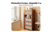 complimentarystanding Corner Shelf Unit Narrow dimension Tiered Corner Shelf Space-Saving shelving unit Multi-Tier for Children, Book Lovers, Homeowners, Kid's Room, Bedroom