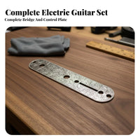 Carved Traditional Design Guitar Hardware Kit Sturdy Metal Construction Carved Pattern Guitar Hardware Instrument Accessories
