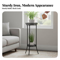 Multi-Tiered 6-Tier helical Plant Ladder Floor-Standing Planter storage areaSaving blossom Pot Holder Indoor & Outdoor Use for Gardeners, Living Room, Balcony, Garden, Corner