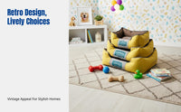 padded rimed Pet Sofa Fully crestable padded rimed Dog Bed All Seasons Use Double-Sided pad for Home