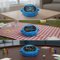 Electronic Board Game Lightweight Electronic Chessboard High-Tech for Road Trips