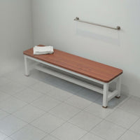 Entryway Shoe Changing Bench Multi-Functional Backless Changing Room Bench Rounded Corners Simple Rest Stool for Bed End