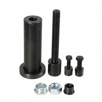 Threaded Crank Puller Installer Tool with Adapters All-Metal Crank Puller with Adapter Bolts Sturdy Compact for Riders