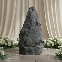Fiberglass Rock Prop Weather-Resistant Hollow Fake Stone Faux Boulder Decoration for Set Designers, Event Planners, Photo Shoots