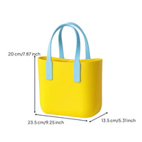 Waterproof EVA Tote Bag Molded Lunch Tote Bag Lightweight Simple for Commuting