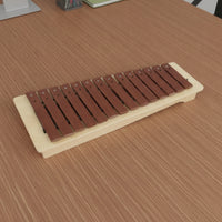 Xylophone with Mallets 13-Tone Wooden Xylophone Detachable Percussion Instrument for Beginners, Students, Music Lessons, Classroom