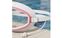 Anti-Fog Goggles Cap Earplugs Set Design Swim Goggles and Cap Kit Wide View Adult Swim Kit HD Vision for Adults