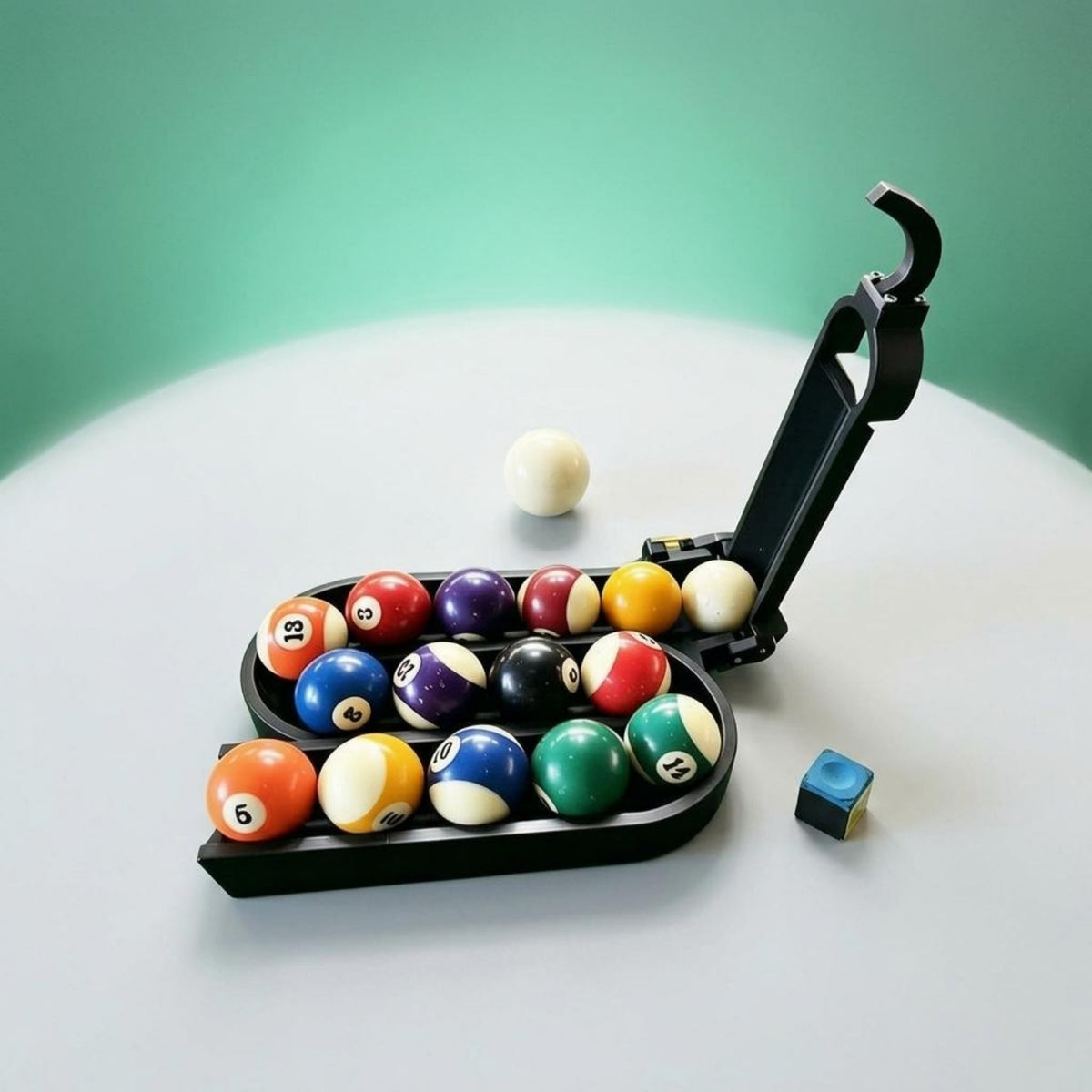 Automatic Billiard Ball Rack Foldable Billiard Rack Consistency Game Equipment