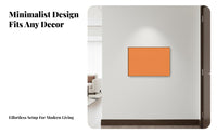 No-Drill Installation Electric Meter Box Cover Does Not Damage Walls Electric Meter Box Decorative Painting Easy to Install Electrical Panel Concealer Frame Simple Design for Interior Decorators, DIY Enthusiasts, Living Room, Hallway, Entryway, Basement