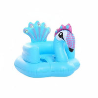 Foldable and Portable Inflatable Training Sofa Multi-Functional Inflatable Sit-up Chair With Music Infant Floor Seat Easy to Clean for Infants, Toddlers, Parents, Bathtime, Feeding Time, Mealtime, Playtime