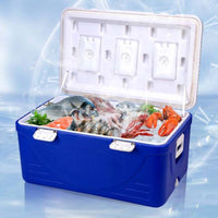 Insulated Container Carry Handles Hard-Sided Insulated Container Portable Ice Chest