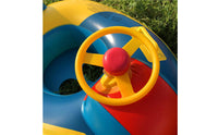 Inflatable Sitting-in Car Cute Young Child Pool Swim Aid with Seat Buoyant