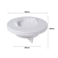 Water Reservoir Overflow Drain Marine Drain Plug for Deck, Transom