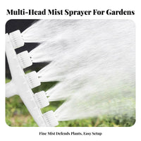Multi-Head Sprinkler Nozzle Water Saving Mists Spray Head High Volume Mists Sprinkler for Gardeners, Farmers, Greenhouse, Farmland, Lawn