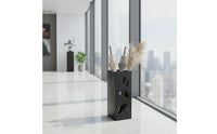 Metal Rain Gear Holder Stand Decorative Square Umbrella Stand Indoor for Entryway